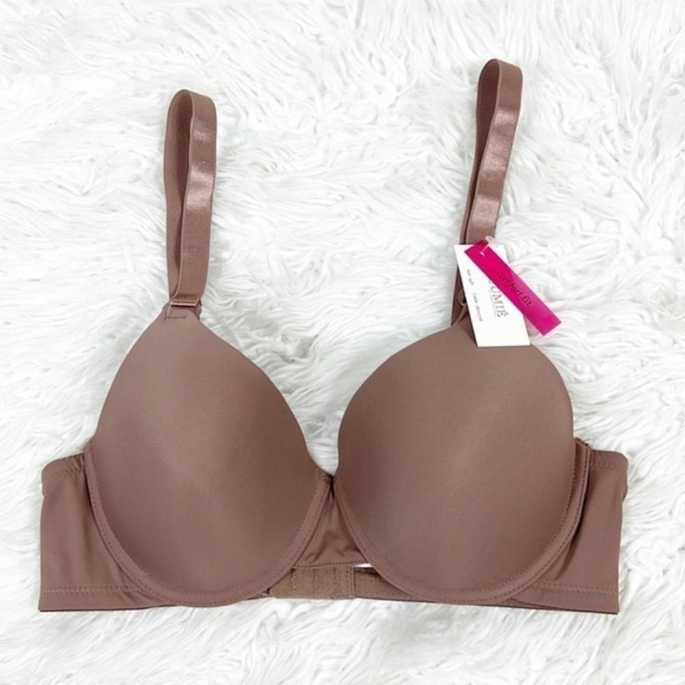 NWT I Lumie Brown Push Up Bra